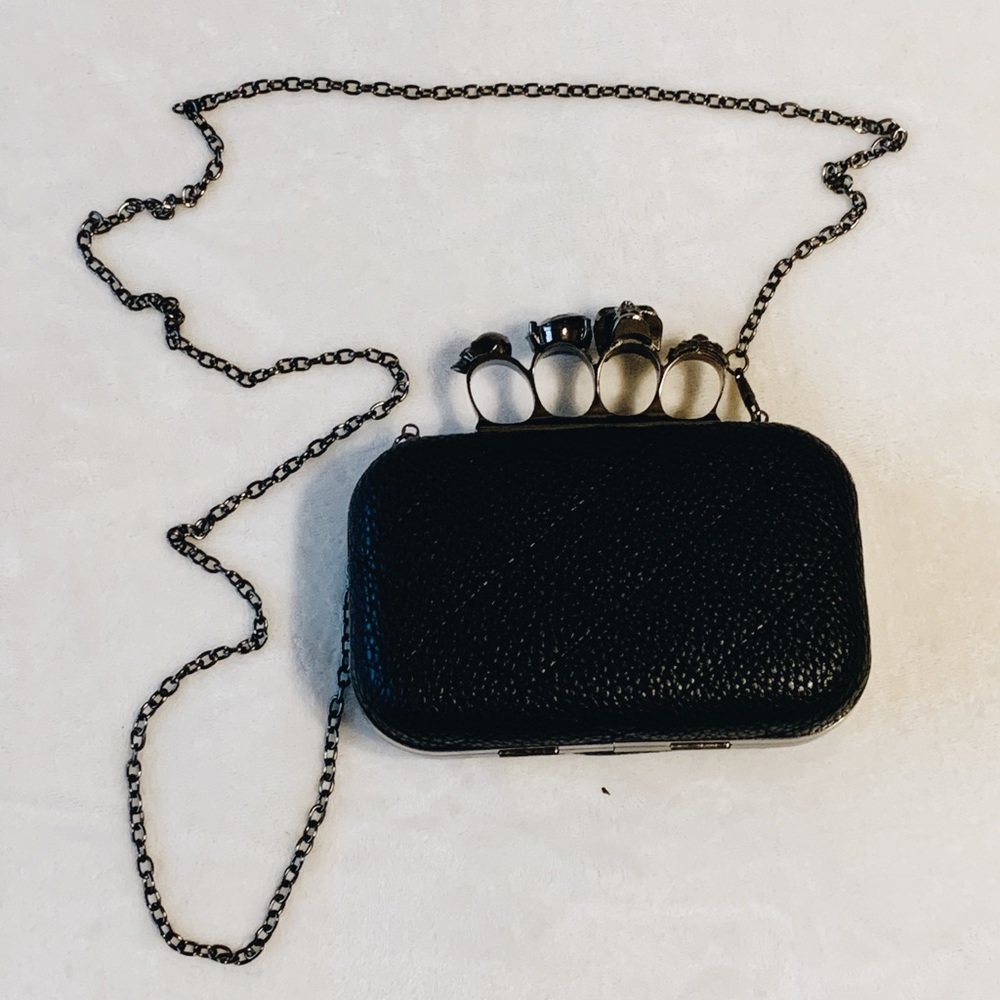 Black Skull Crossbody Purse